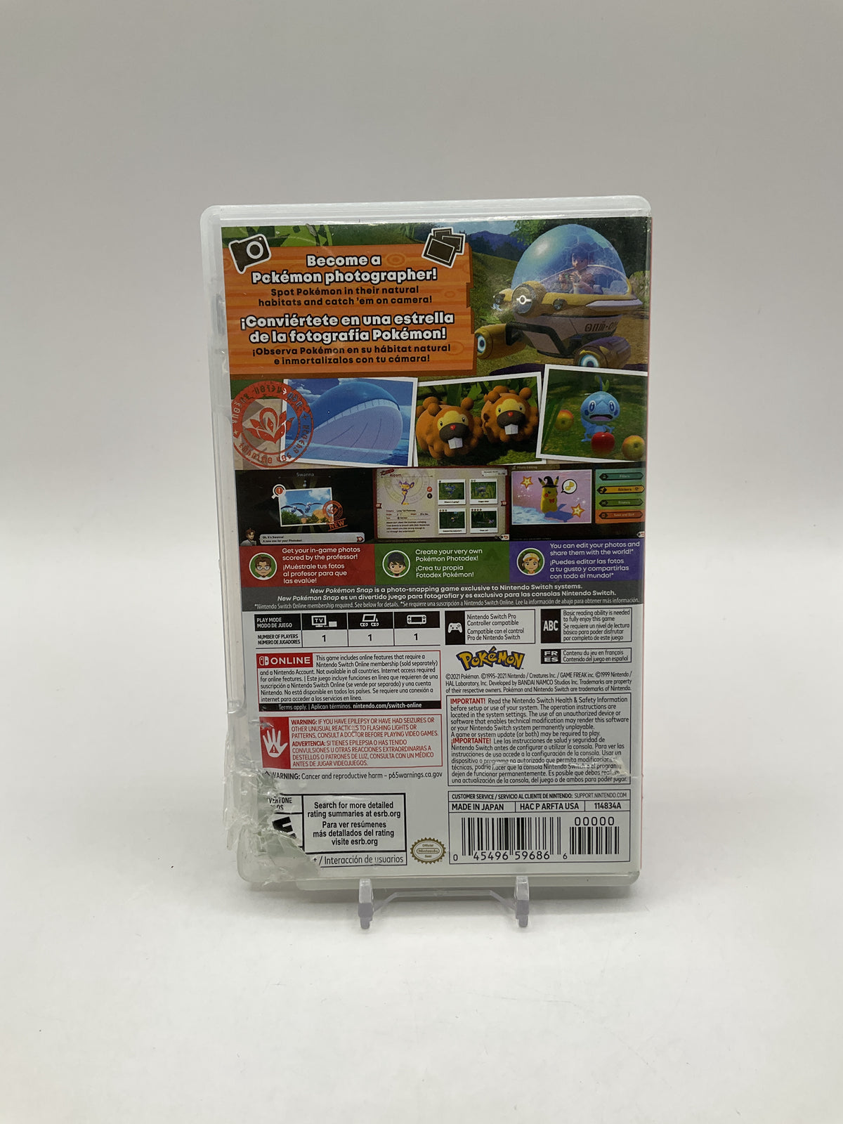New Pokemon Snap Nintendo Switch Used