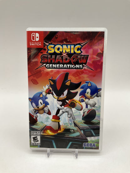 Sonic x Shadow: Generations Nintendo Switch Used
