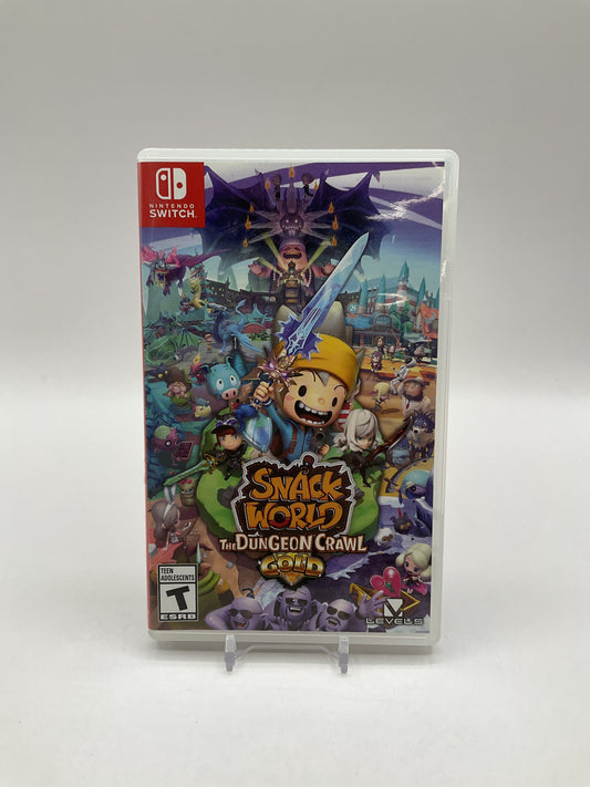Snack World: The Dungeon Crawl Gold Nintendo Switch Used