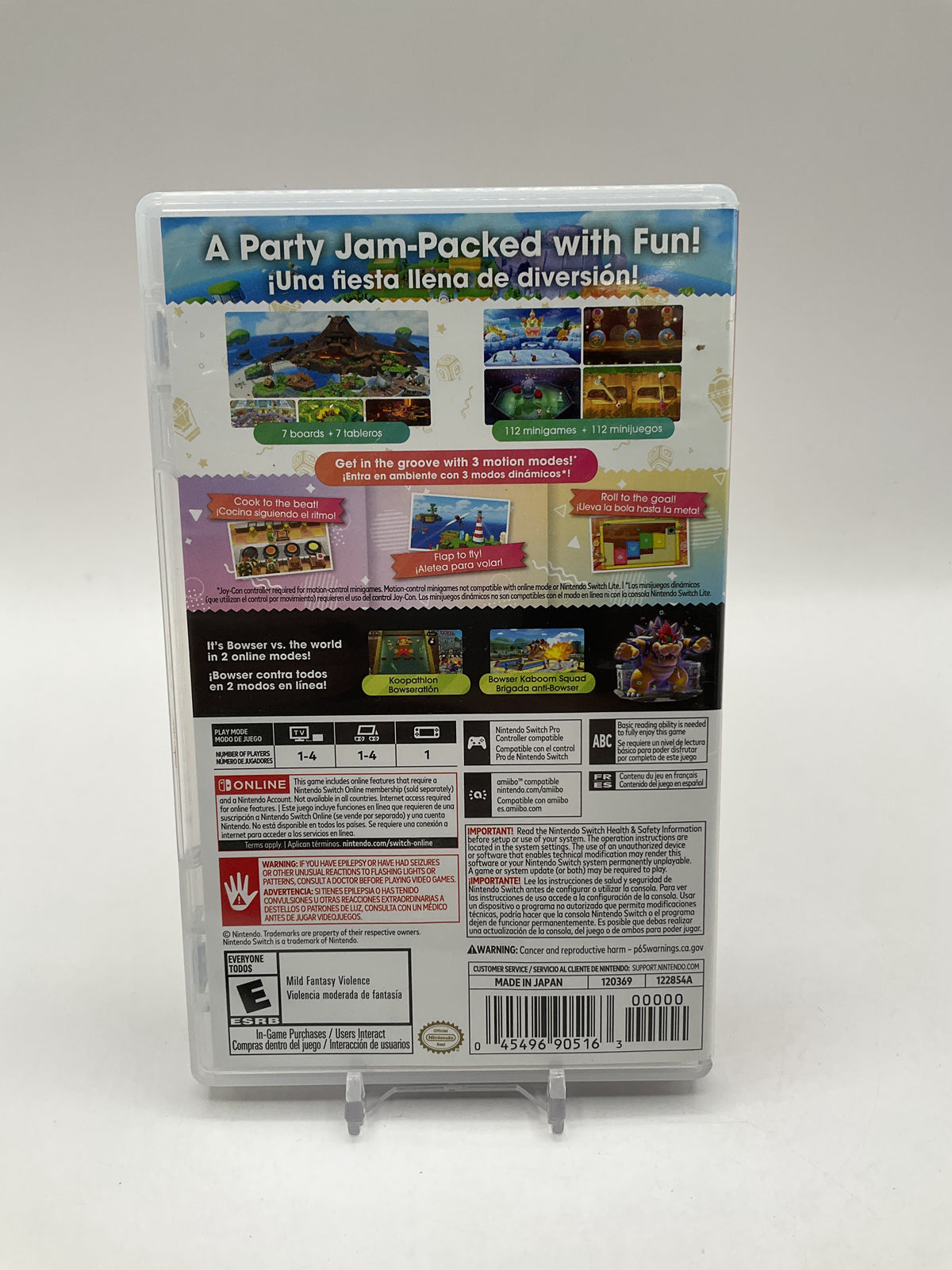 Super Mario Party Jamboree Nintendo Switch Used