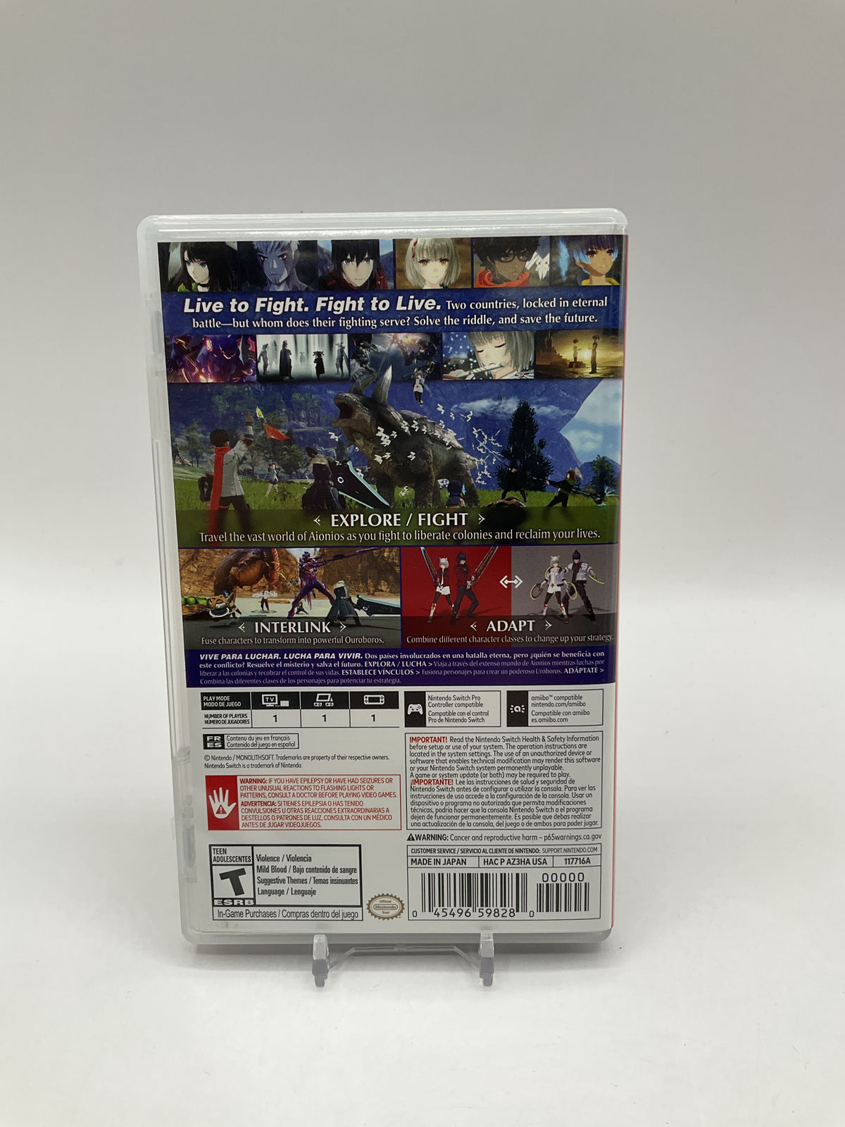 Xenoblade Chronicles 3 Nintendo Switch Used