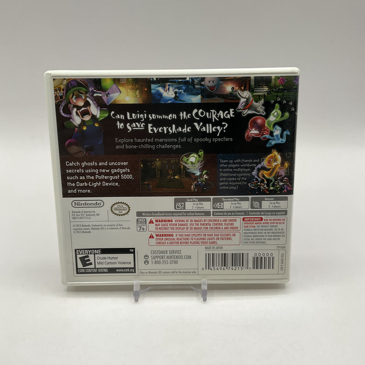 Luigi's Mansion: Dark Moon Nintendo 3DS Used