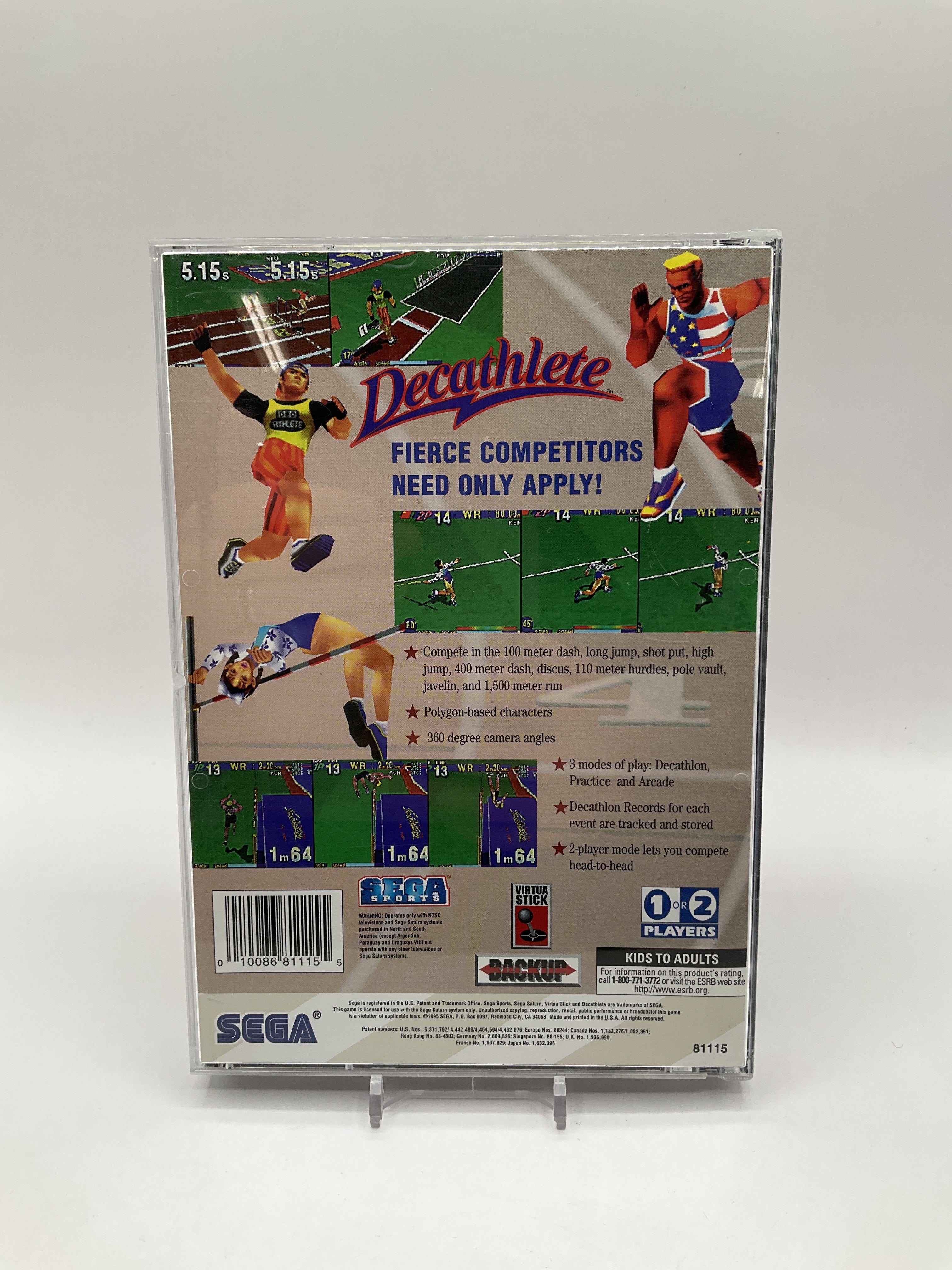 Decathlete Sega Saturn Used、Collector Store LLC - VG、kayou