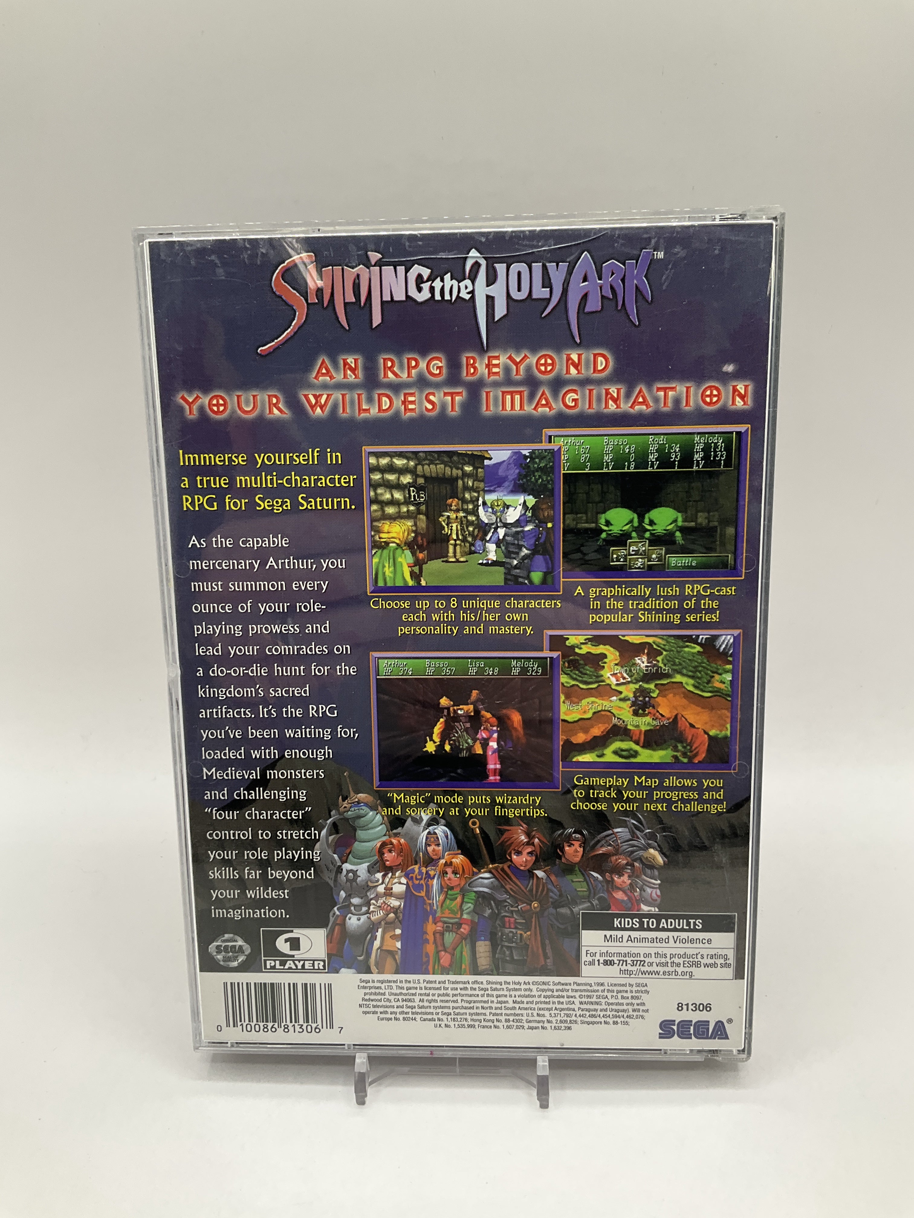 Shining the Holy Ark Sega Saturn Used、Collector Store LLC - VG、kayou
