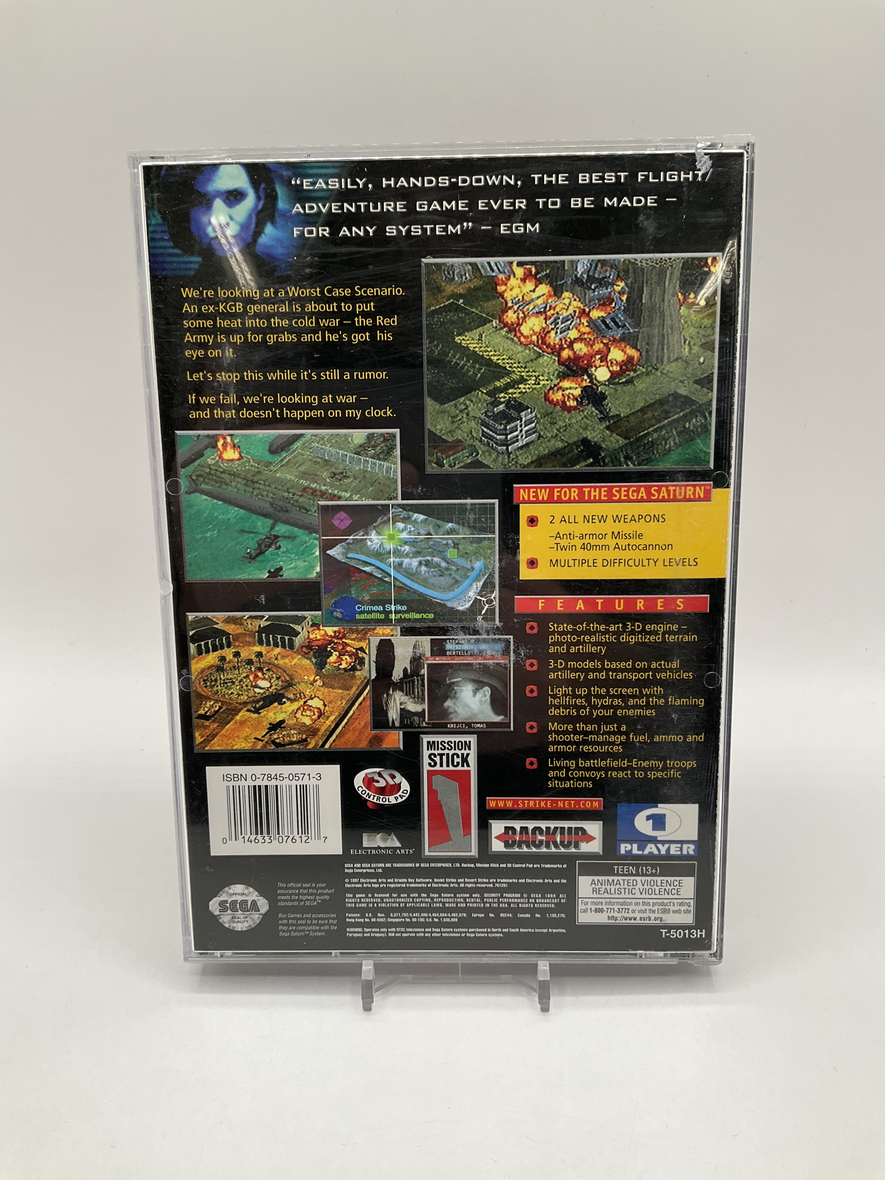 Soviet Strike Sega Saturn Used、Collector Store LLC - VG、kayou