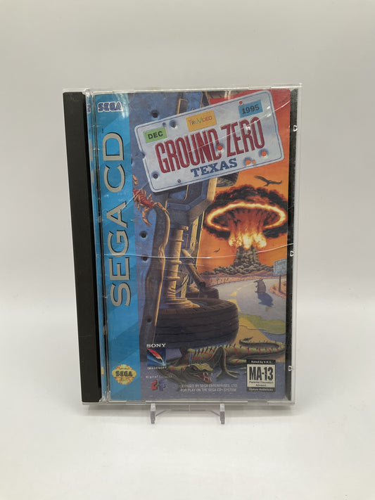 Ground Zero Texas Sega CD Used