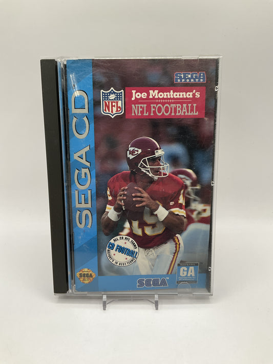 Joe Montana NFL Football Sega CD Used