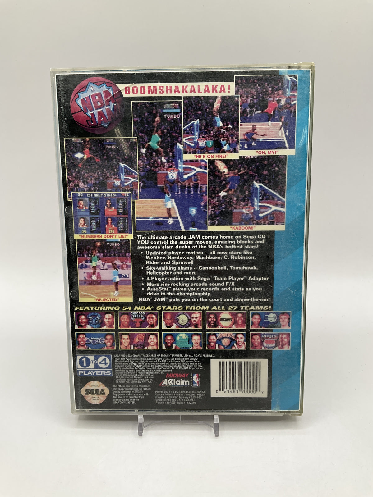 NBA Jam Sega CD Used