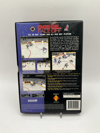 NHL FaceOff [Long Box] Playstation Used