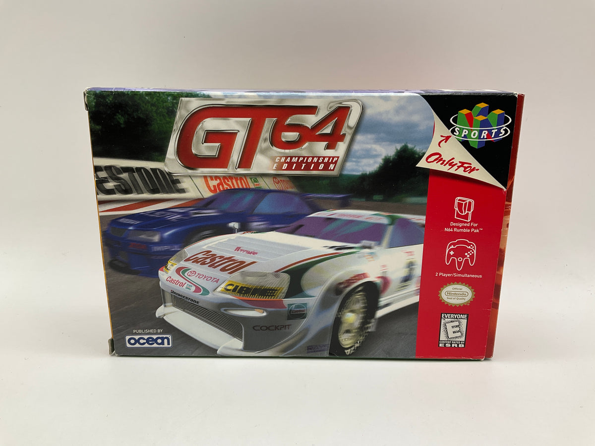 GT 64 Nintendo 64 CIB *No Cart Tray*