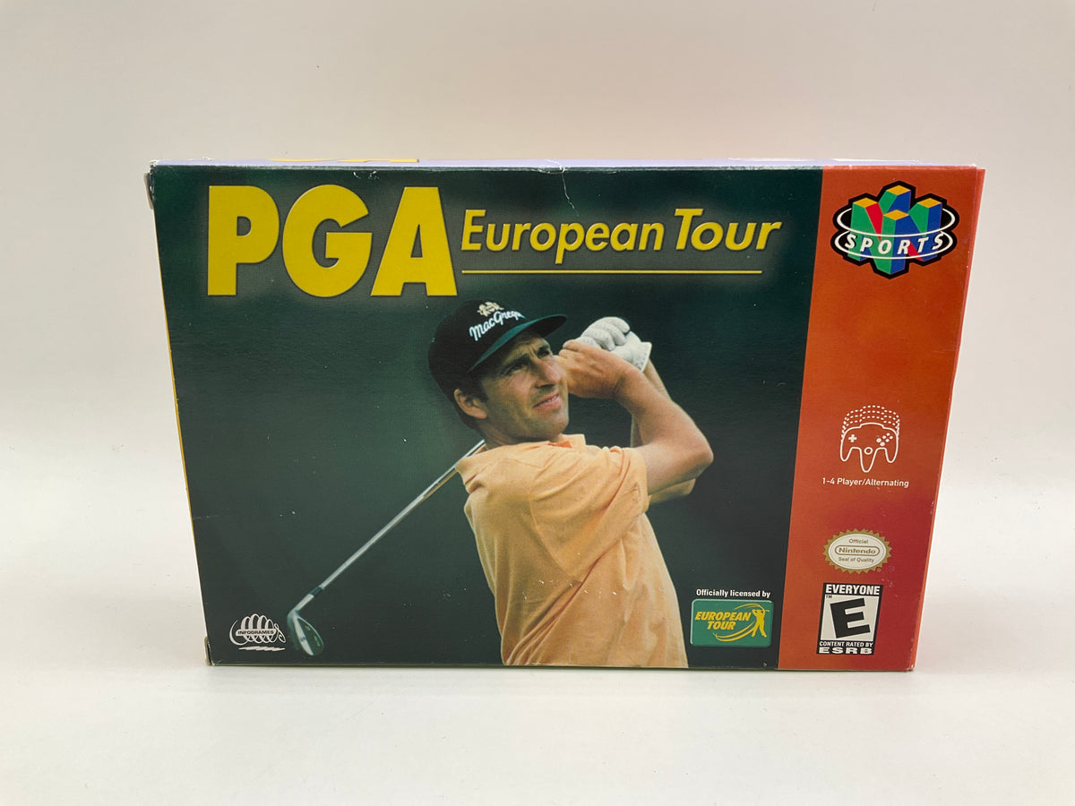 PGA European Tour Nintendo 64 CIB