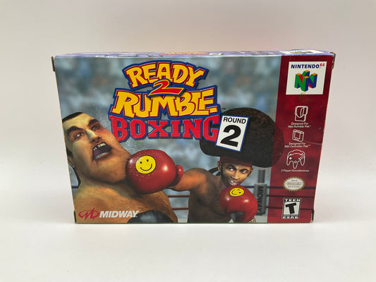 Ready 2 Rumble Boxing Round 2 Nintendo 64 CIB