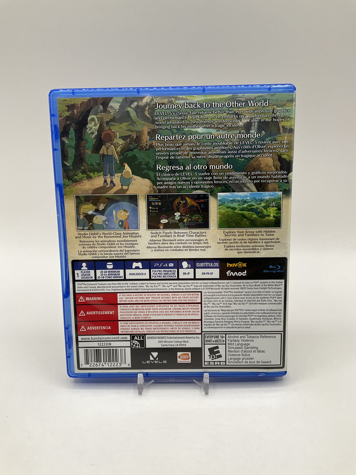 Ni no Kuni: Wrath of the White Witch Remastered Playstation 4 Used