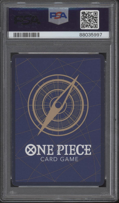 Sanji One Piece Card Game OP06 Alternate Art Japanese #119 PSA 10