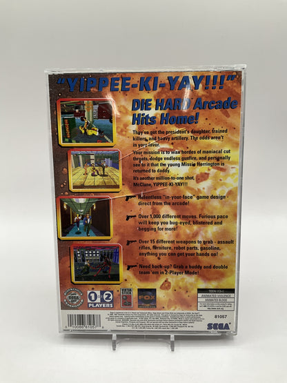 Die Hard Arcade Sega Saturn CIB