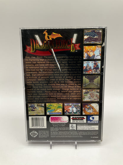 Dragon Force Sega Saturn CIB