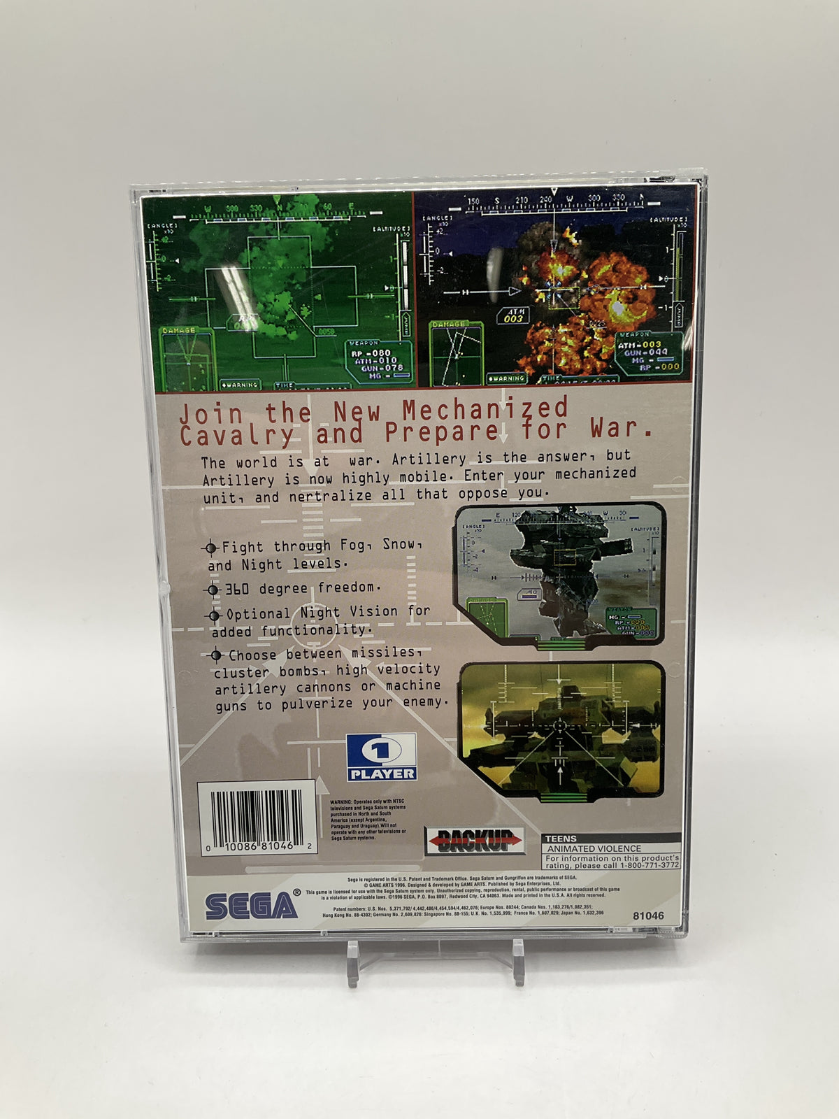 Gun Griffon Sega Saturn CIB