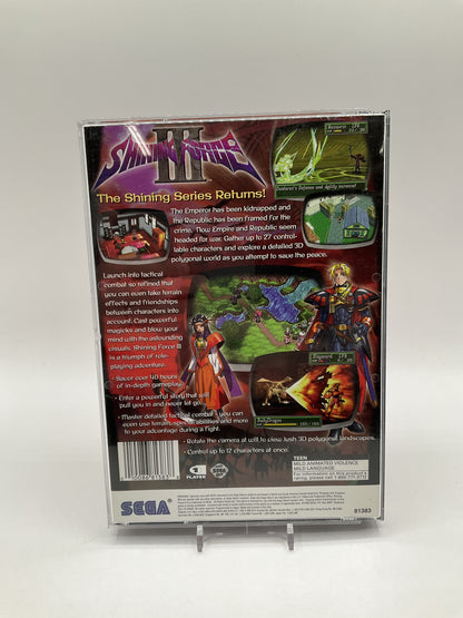 Shining Force III Sega Saturn CIB