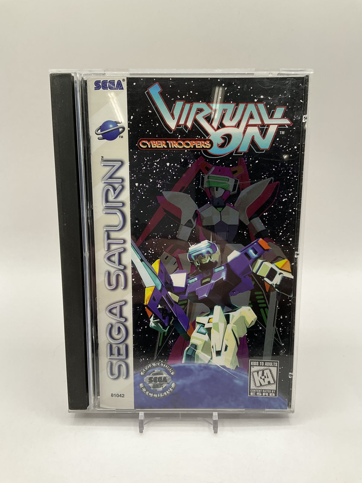 Virtual-On Cyber Troopers Sega Saturn CIB
