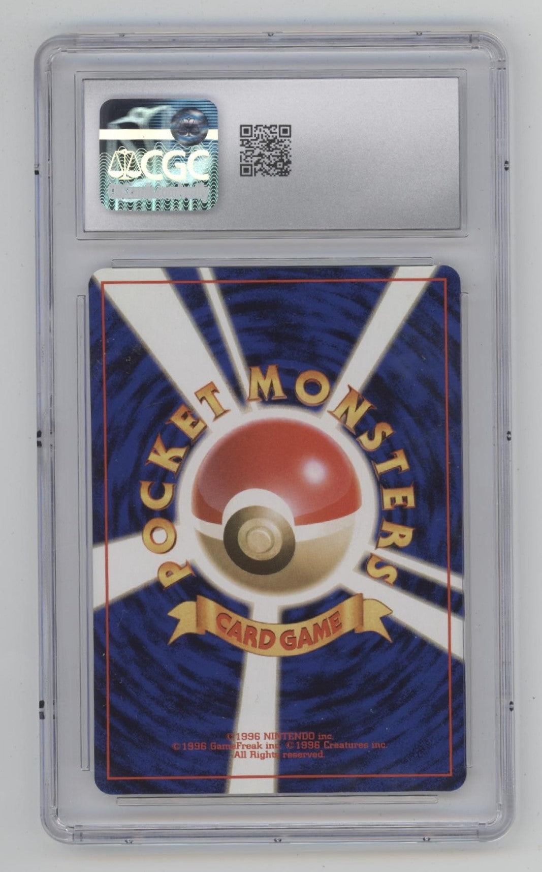 Bulbasaur Pokemon Base Set Japanese CGC 10