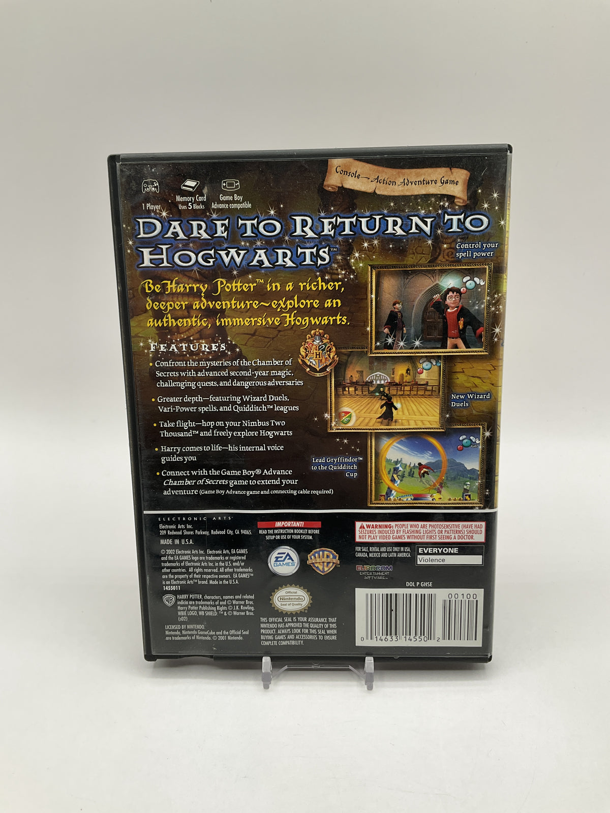 Harry Potter Chamber of Secrets Gamecube Used