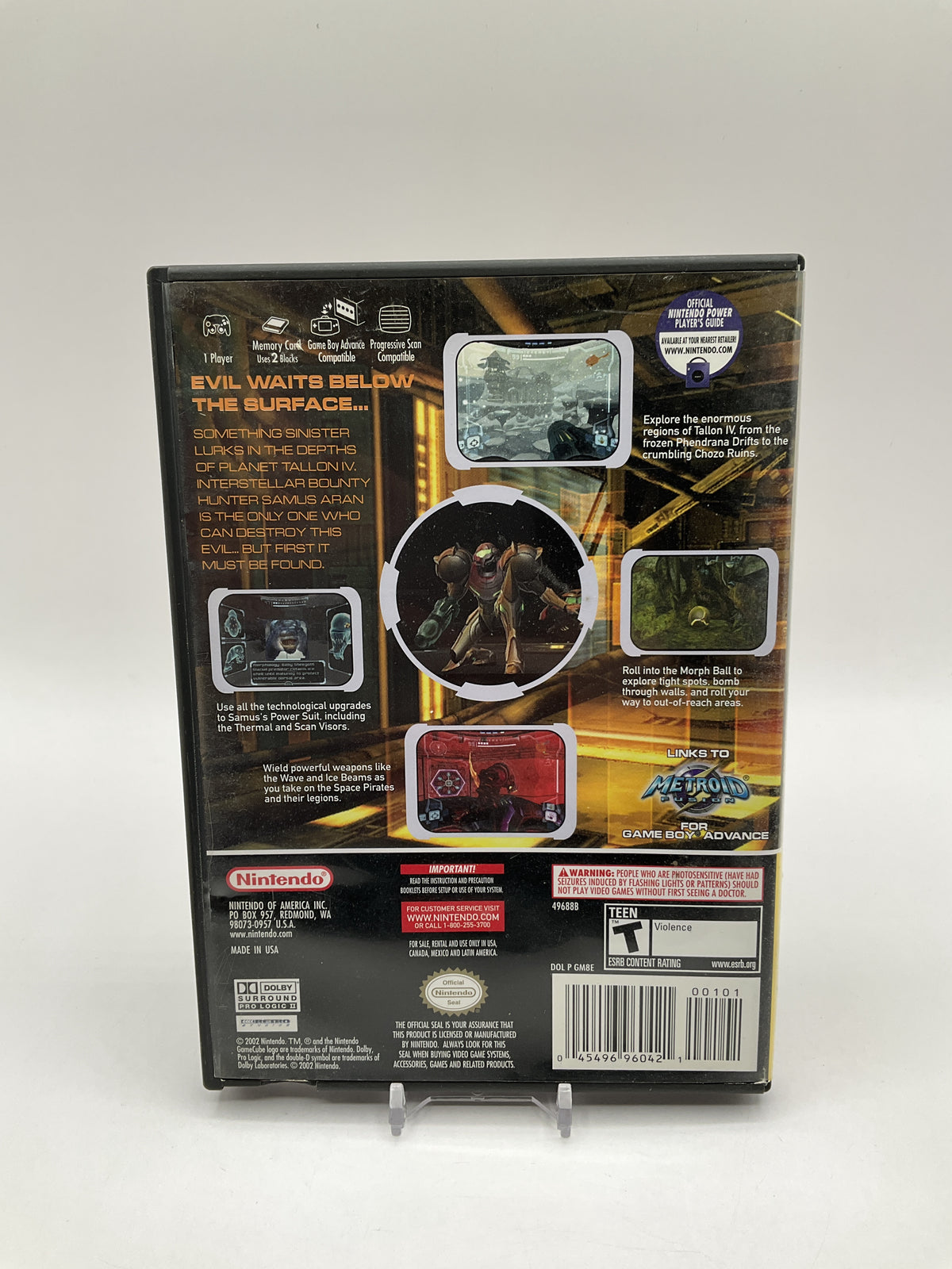 Metroid Prime [Player's Choice] Gamecube Used #2