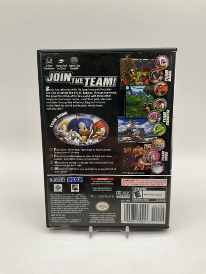 Sonic Heroes Gamecube Used