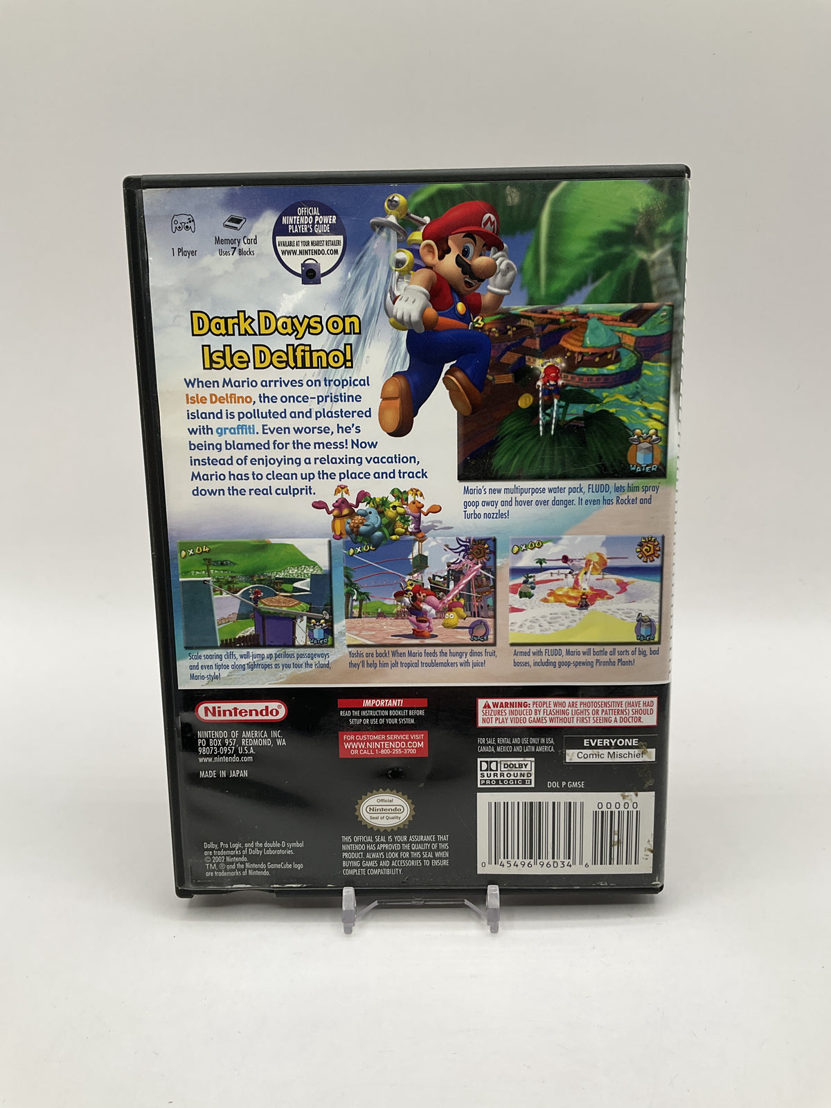Super Mario Sunshine Gamecube Used #1
