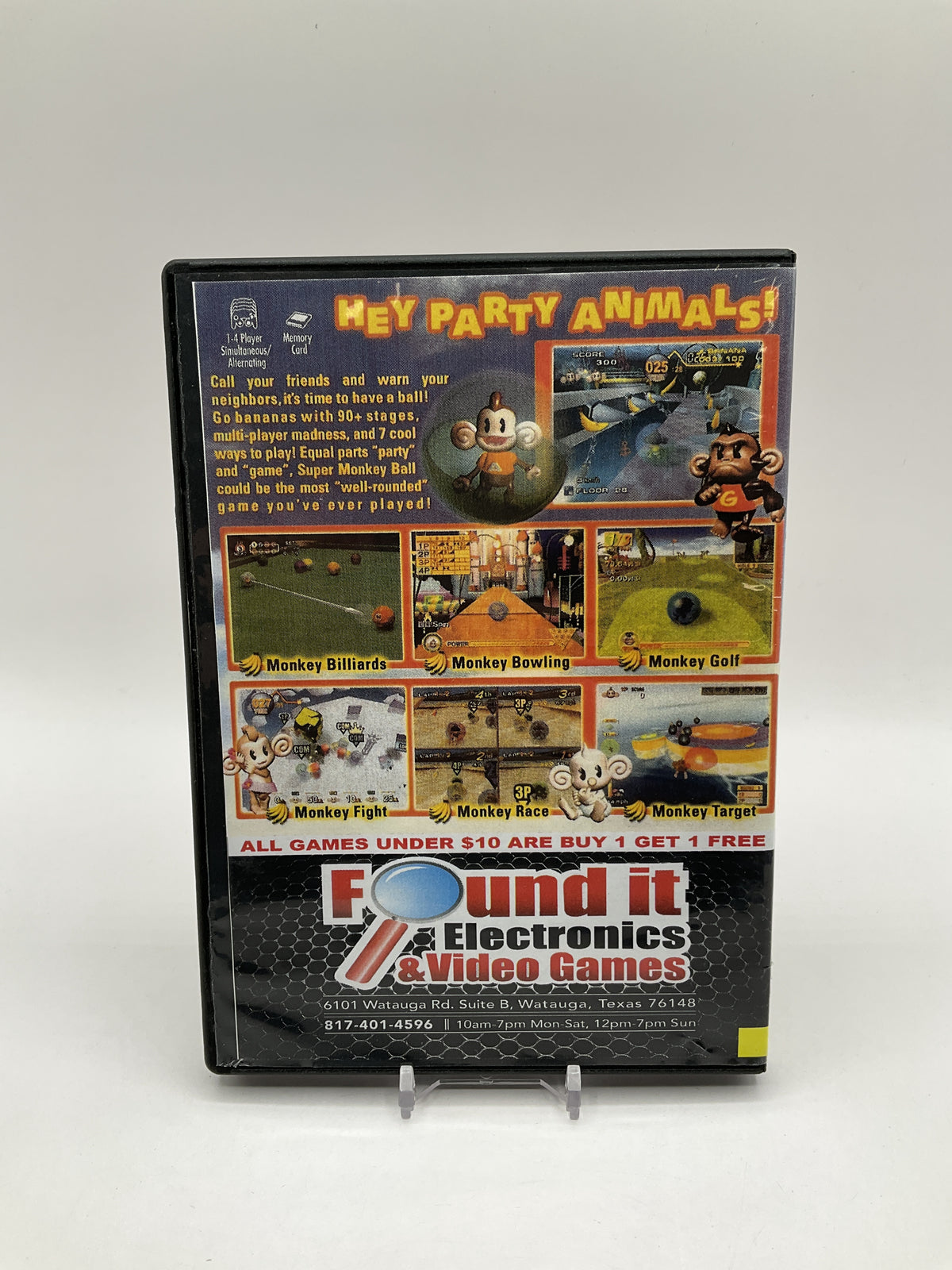 Super Monkey Ball Gamecube Used