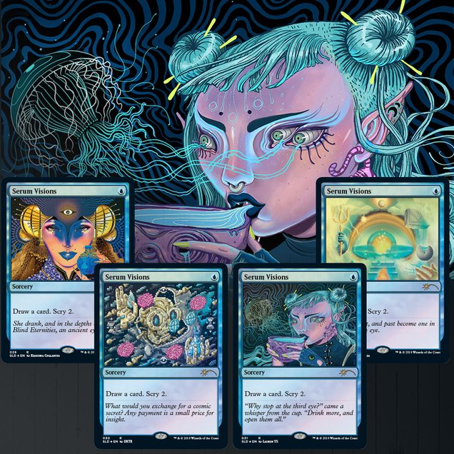 Magic the Gathering: Secret Lair - Seeing Visions [Traditional Foil Edition]