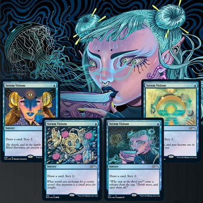 Magic the Gathering: Secret Lair - Seeing Visions [Traditional Foil Edition]