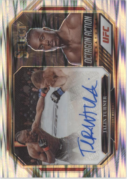 Jalin Turner 2023 Panini Select Shock Prizm Auto #OA-JTN