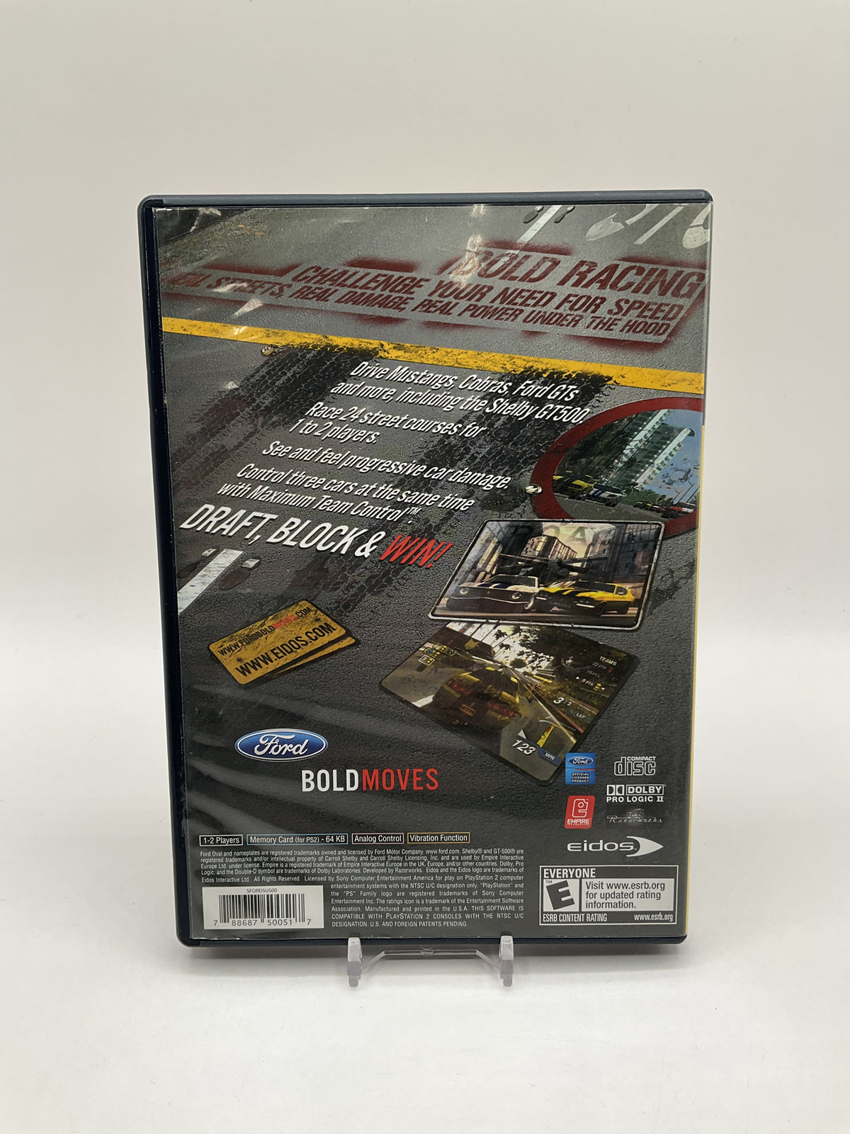 Ford Bold Moves Street Racing Playstation 2 Used