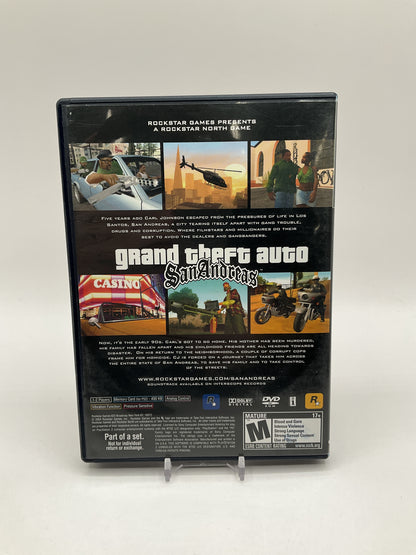 Grand Theft Auto San Andreas Playstation 2 Used