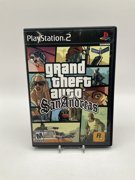 Grand Theft Auto San Andreas Playstation 2 Used