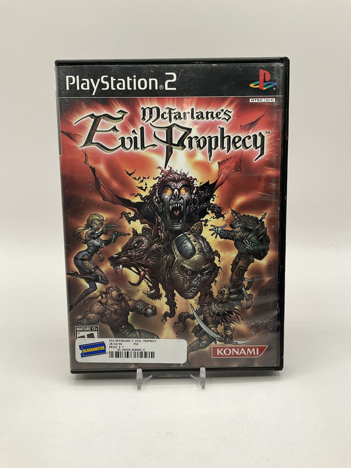 McFarlane's Evil Prophecy Playstation 2 Used