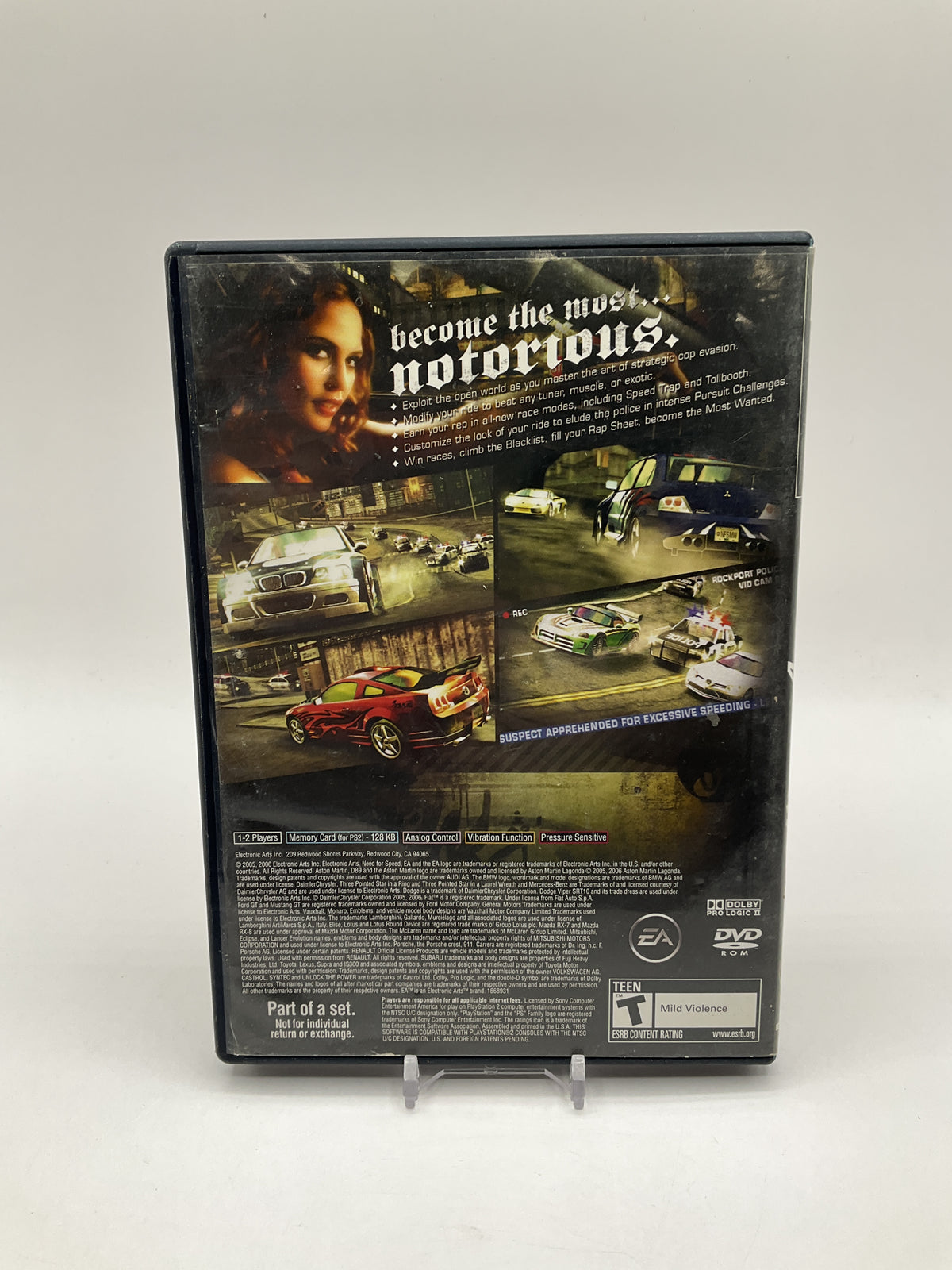 Need for Speed Most Wanted Playstation 2 Used