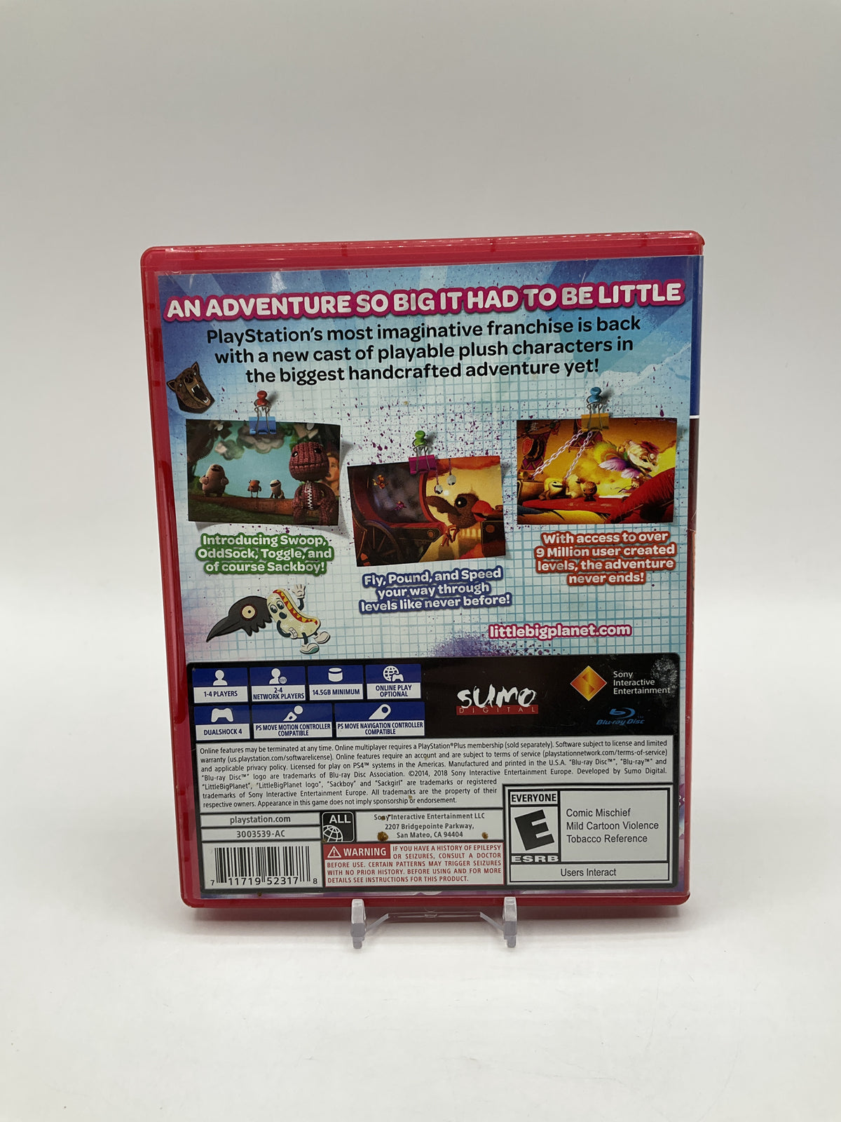 LittleBigPlanet 3 [Playstation Hits] Playstation 4 Used #2