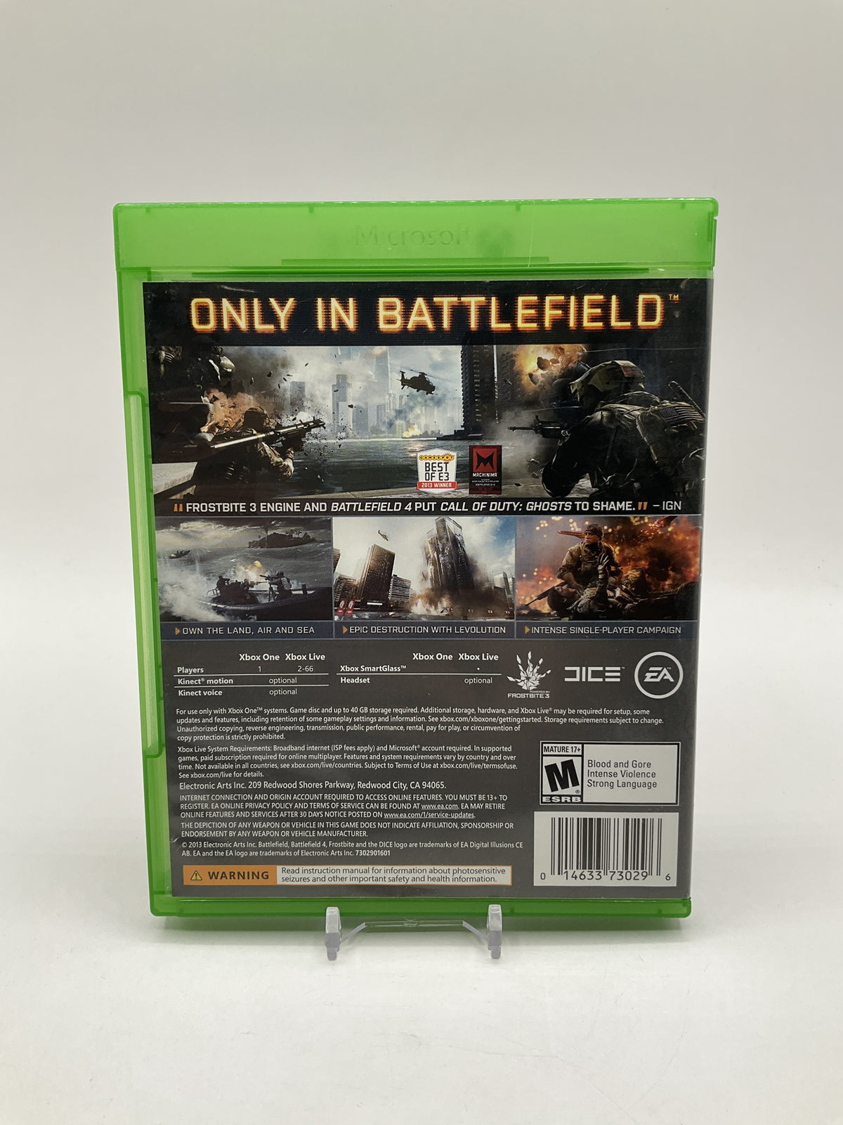Battlefield 4 Xbox One Used