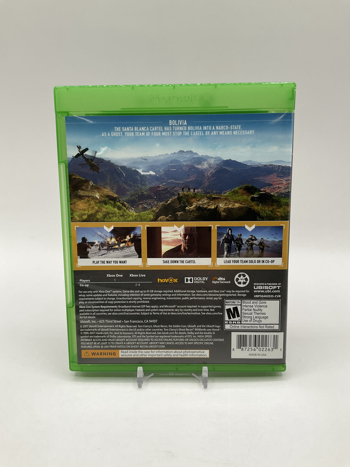 Ghost Recon Wildlands Xbox One Used