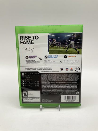 Madden NFL 21 Xbox One Used