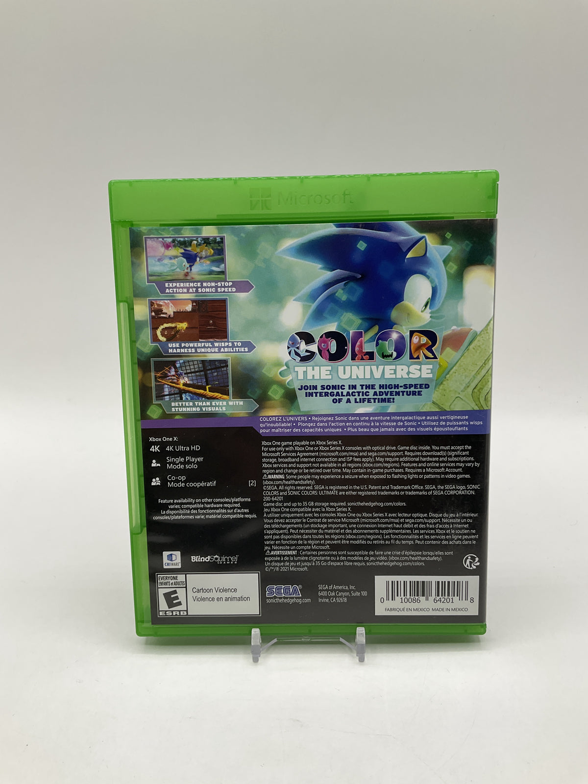 Sonic Colors Ultimate Xbox One Used