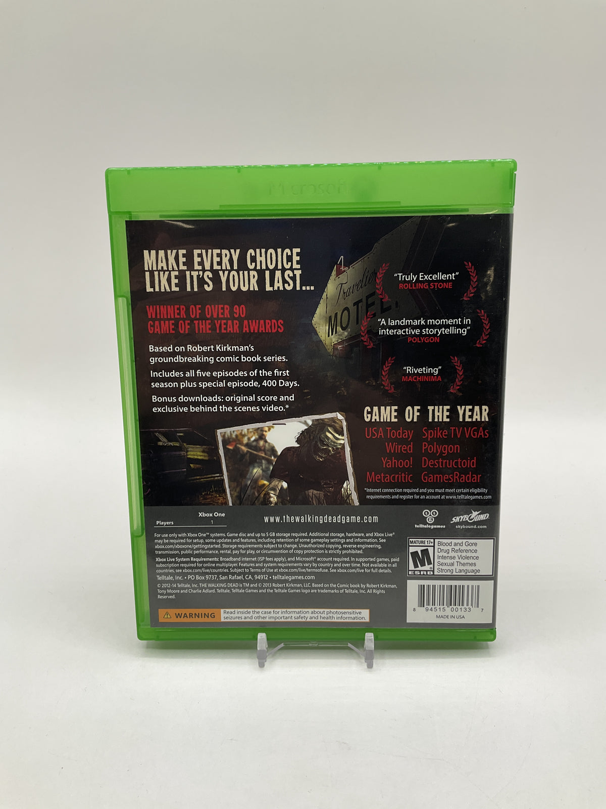 The Walking Dead [Game of the Year] Xbox One Used