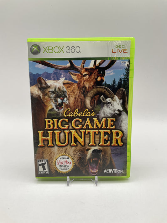 Cabela's Big Game Hunter 2008 Xbox 360 Used