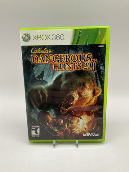 Cabela's Dangerous Hunts 2011 Xbox 360 Used