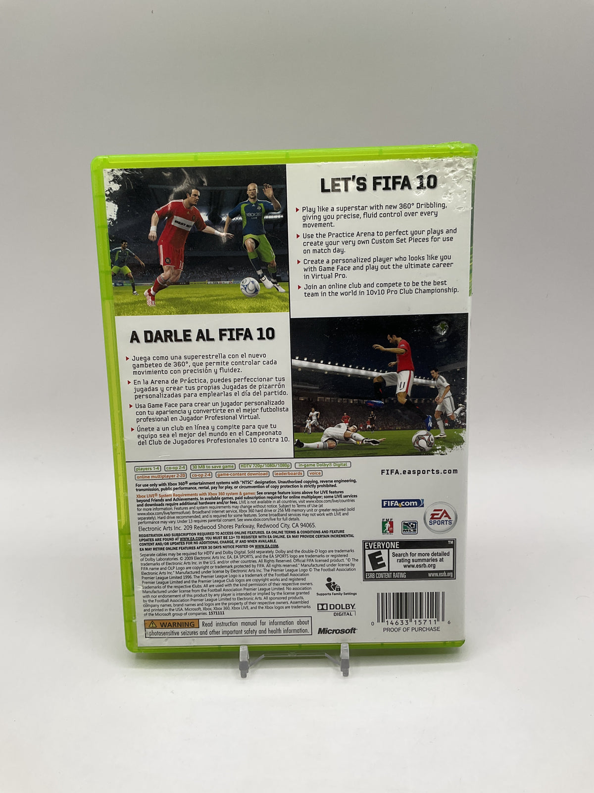 FIFA Soccer 10 Xbox 360 Used