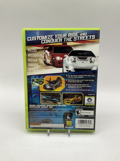 Import Tuner Challenge Xbox 360 Used