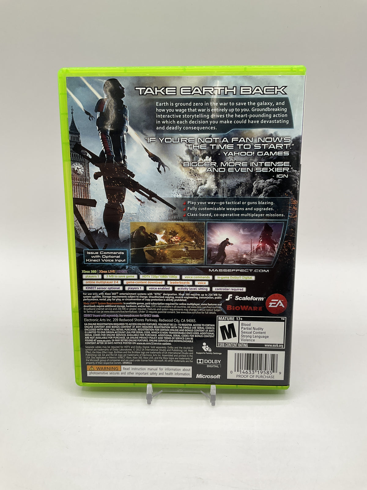 Mass Effect 3 Xbox 360 Used #3