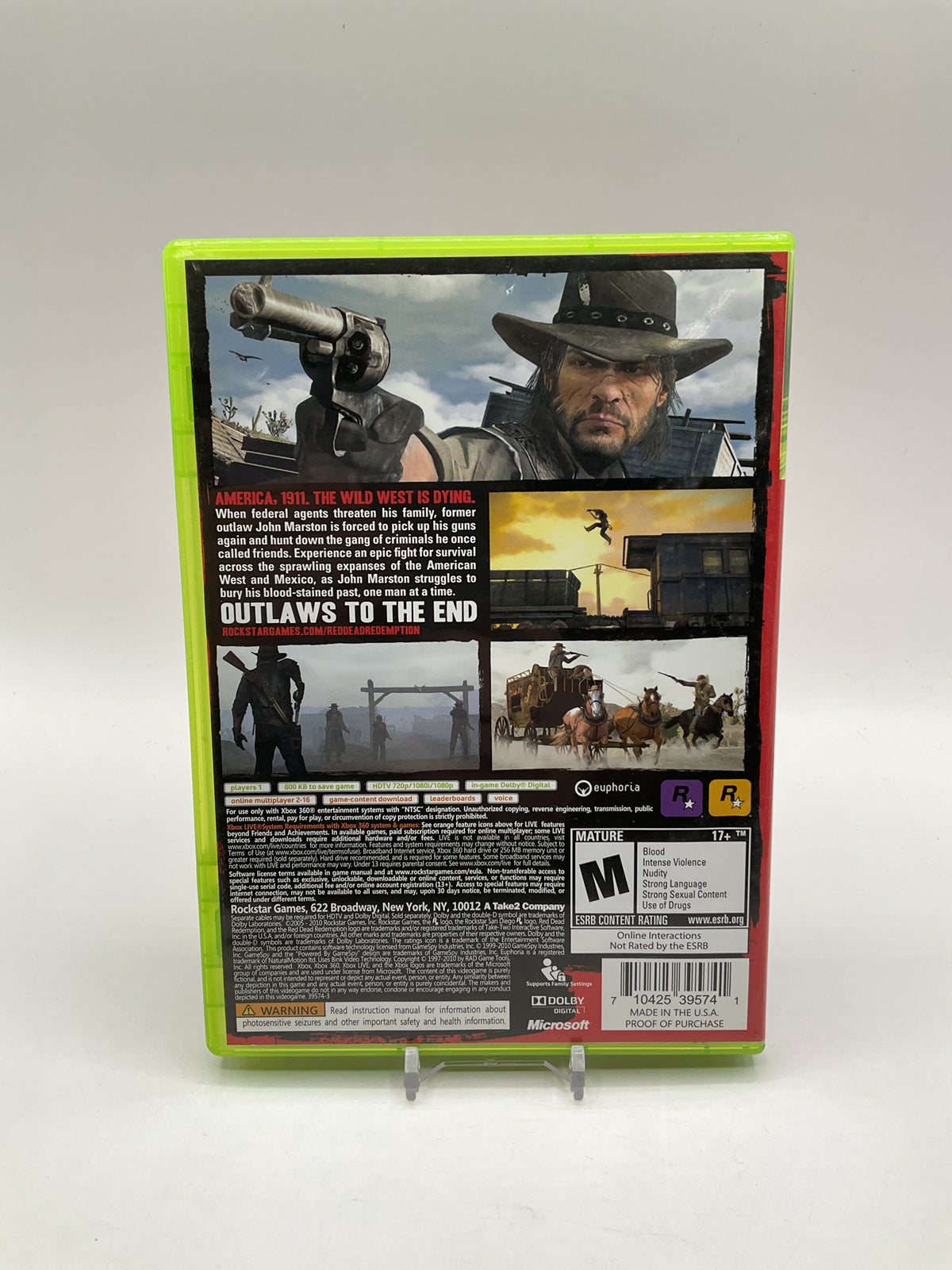 Red Dead Redemption Xbox 360 Used