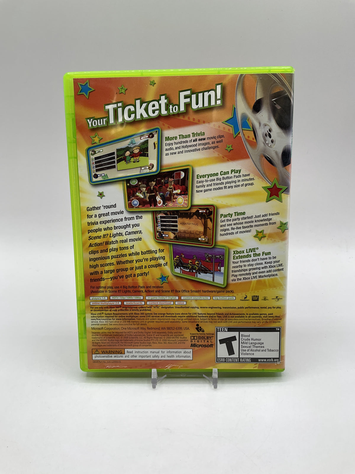 Scene it? Box Office Smash Xbox 360 Used